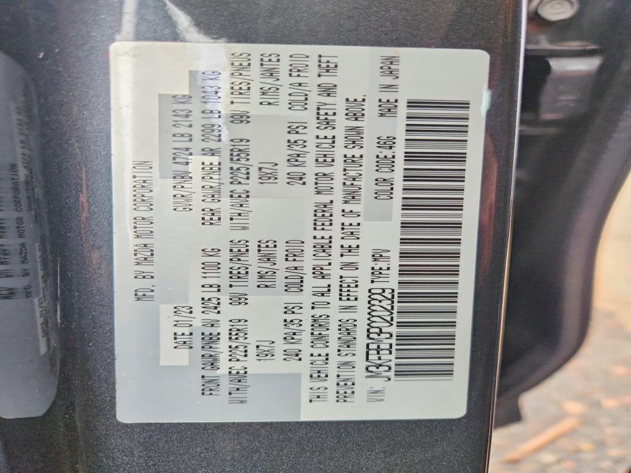 Mazda Cx Premium Plus