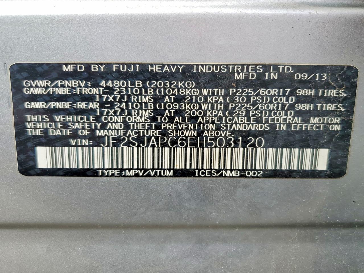 Subaru Forester 2.5i Touring