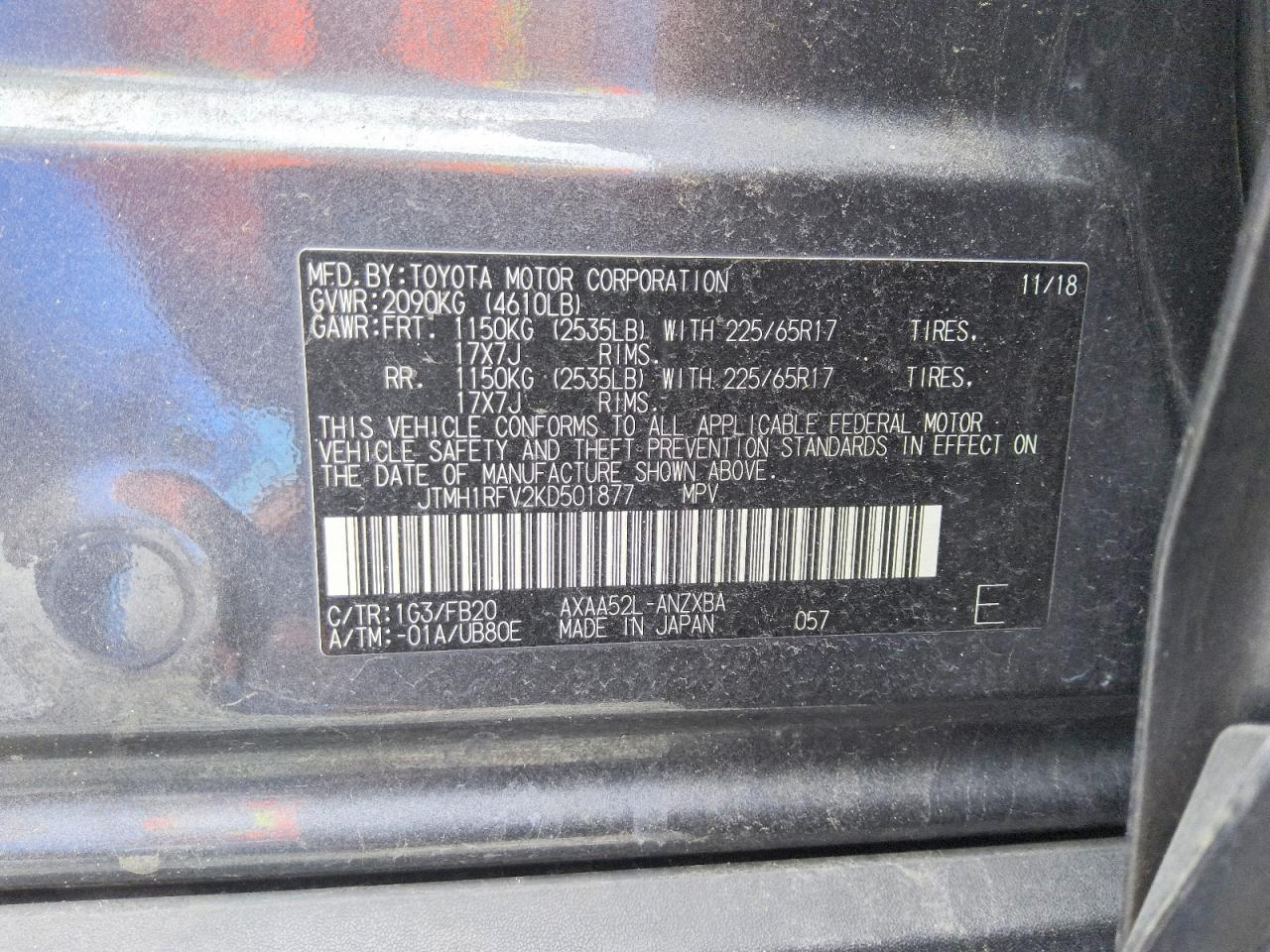 Toyota RAV4 Le