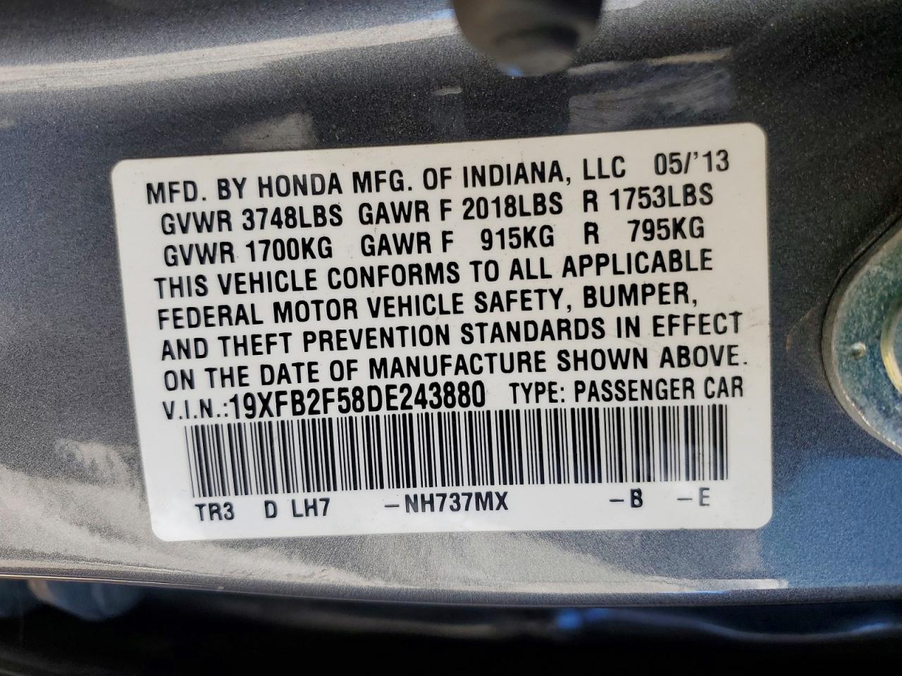 Honda Civic Lx