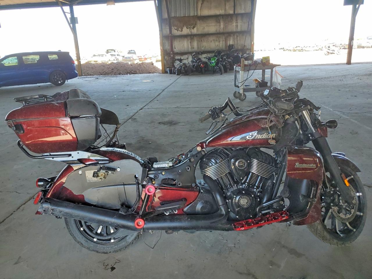 Salvage Indian Motorcycle Co. Motorcycle Image
