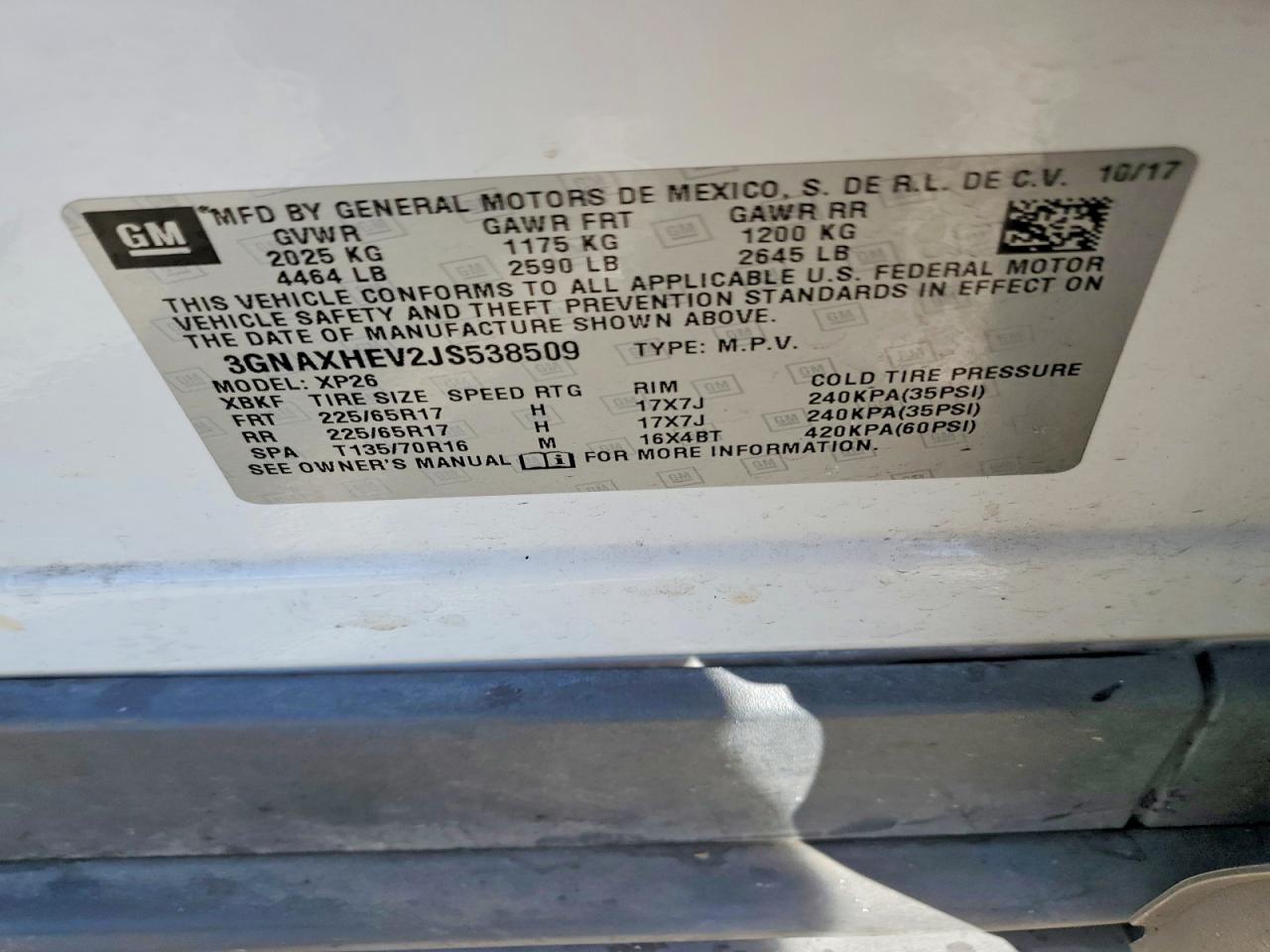 Chevrolet Equinox Ls