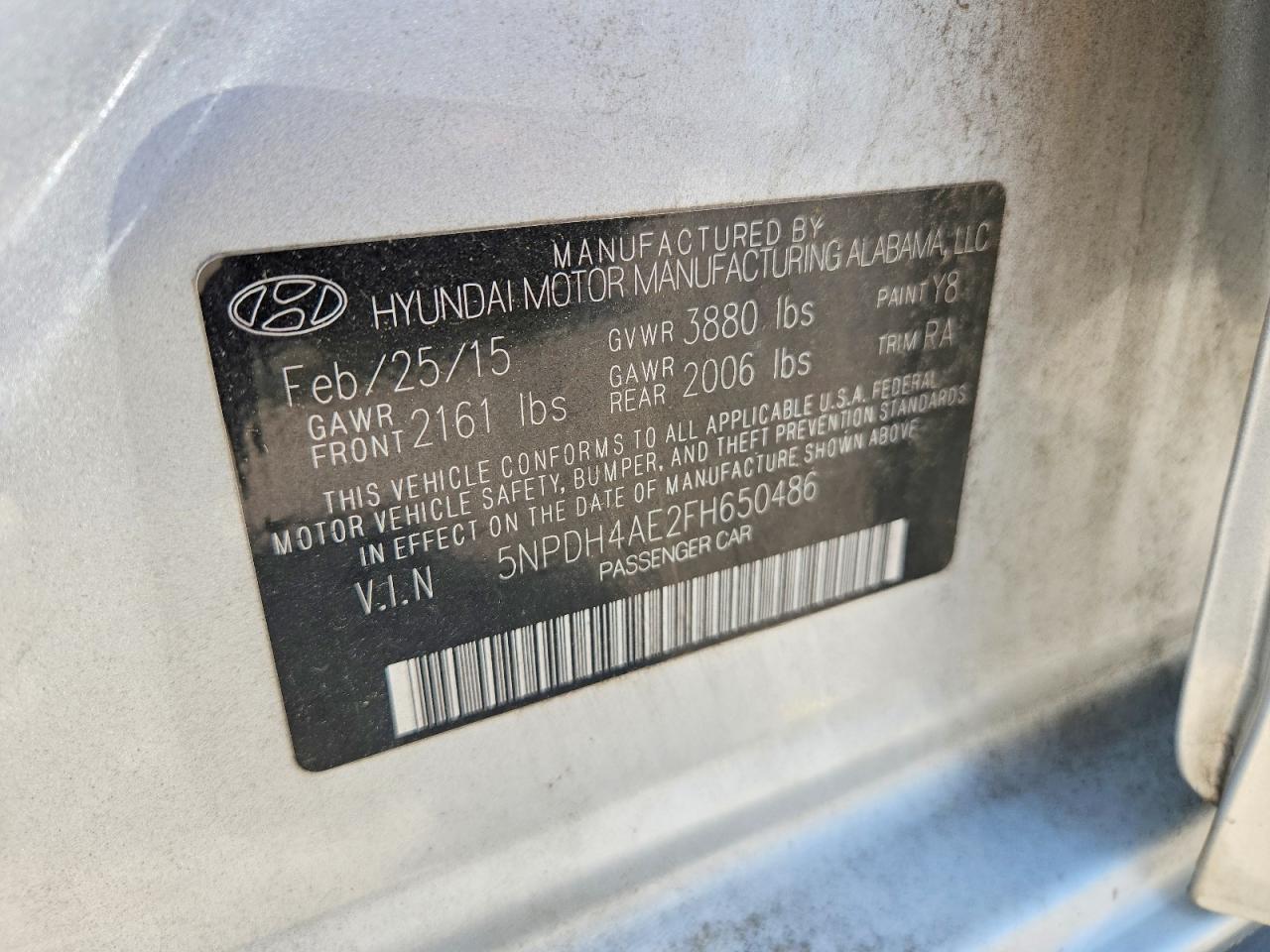 Hyundai ELANTRA Se