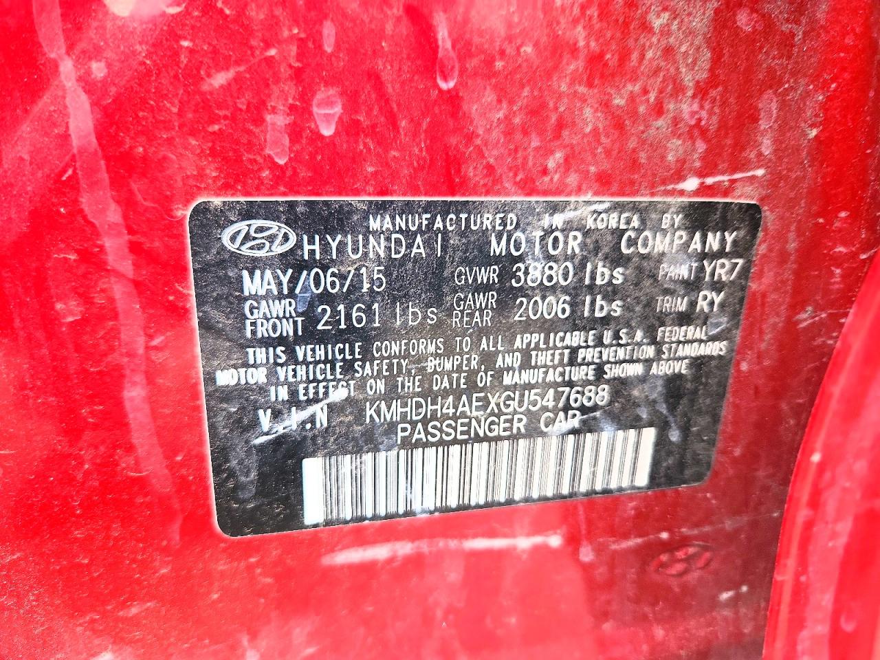 Hyundai ELANTRA Value Edition