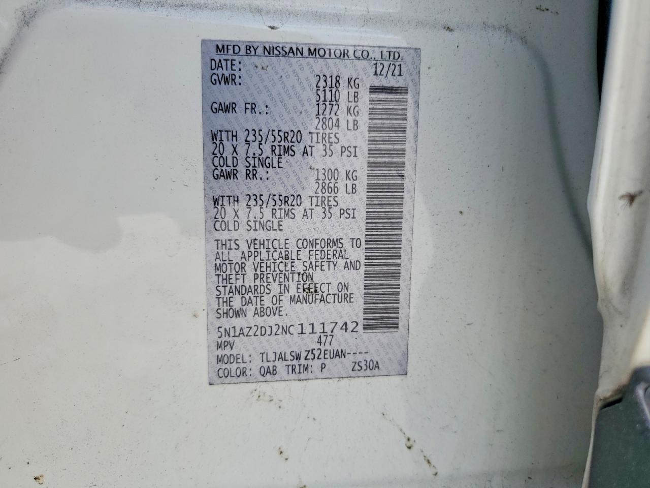 Nissan Murano Platinum