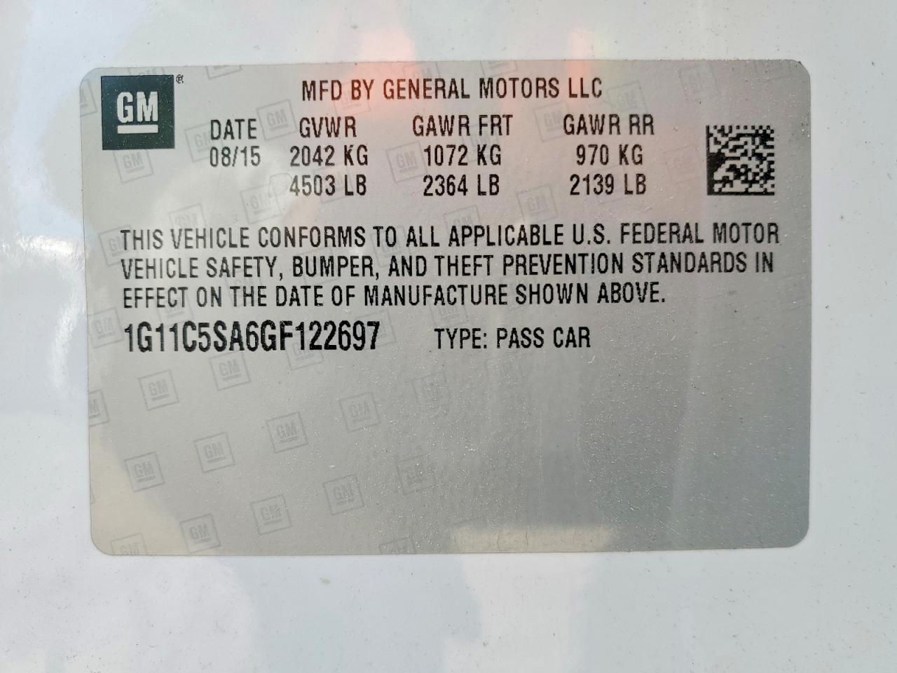 Chevrolet Malibu Lt