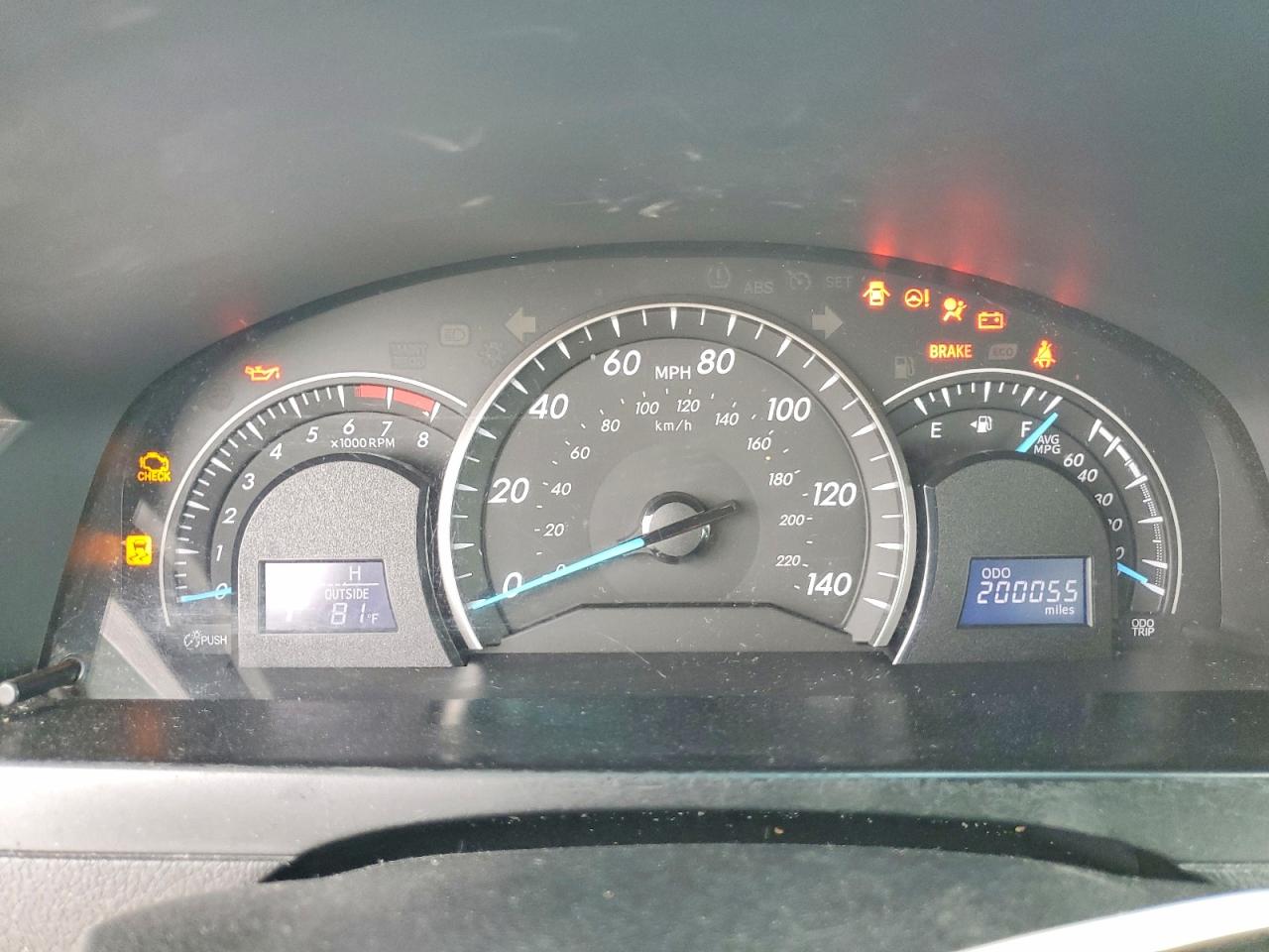 Toyota Camry Le