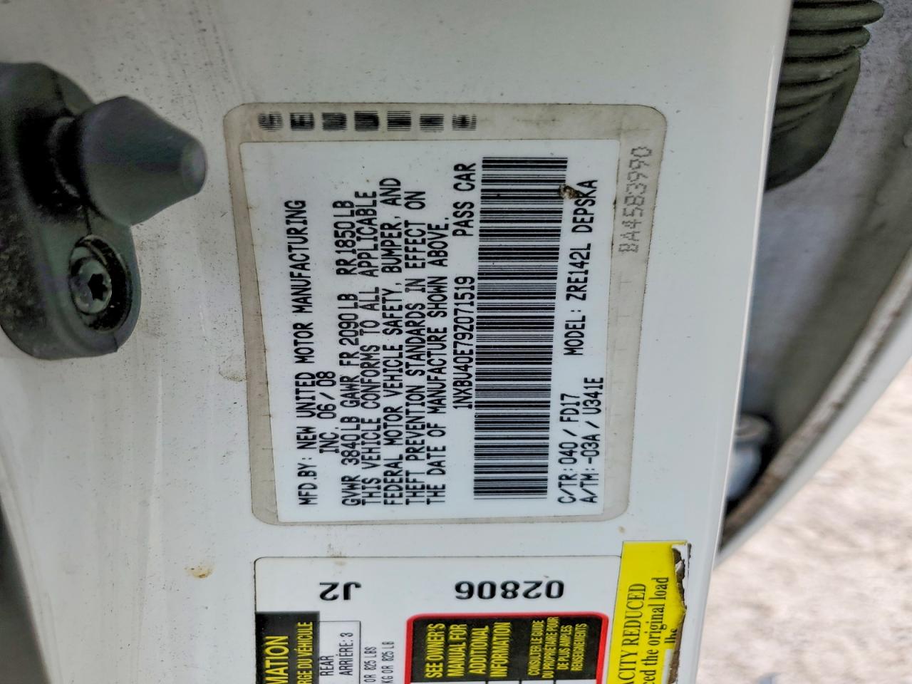 Toyota Corolla S