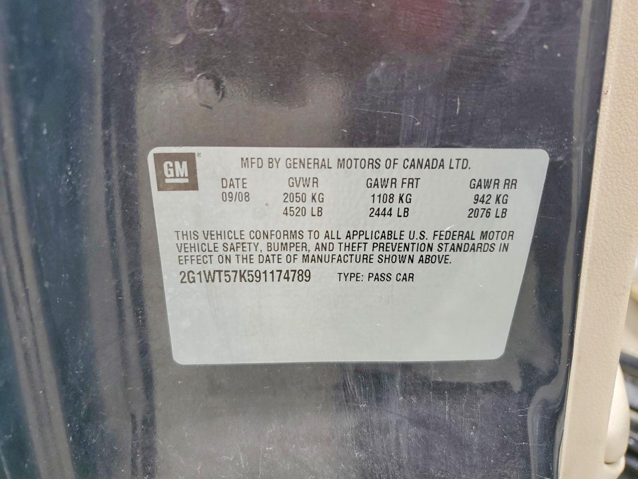 Chevrolet Impala 1lt
