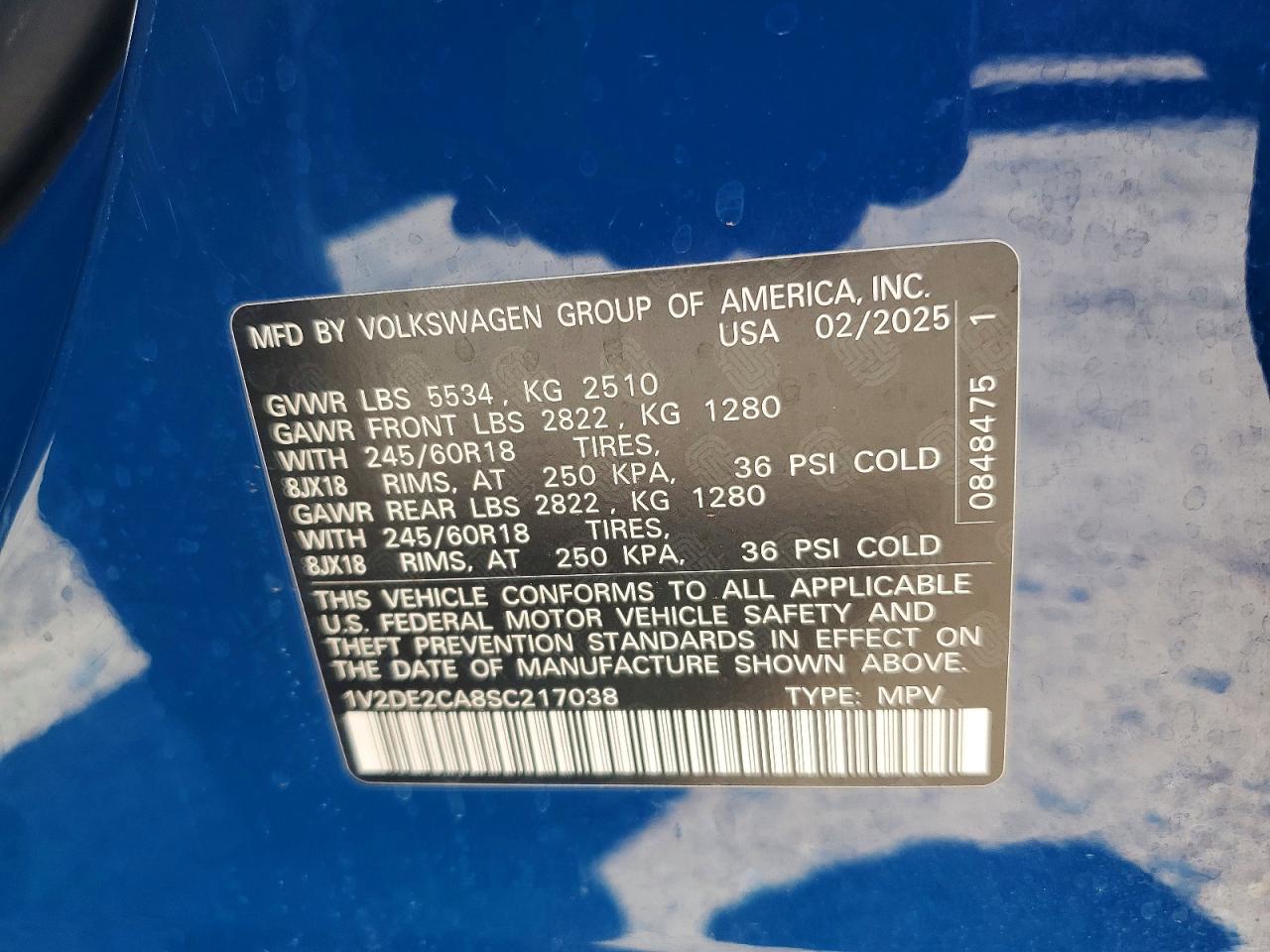 Volkswagen Atlas Se