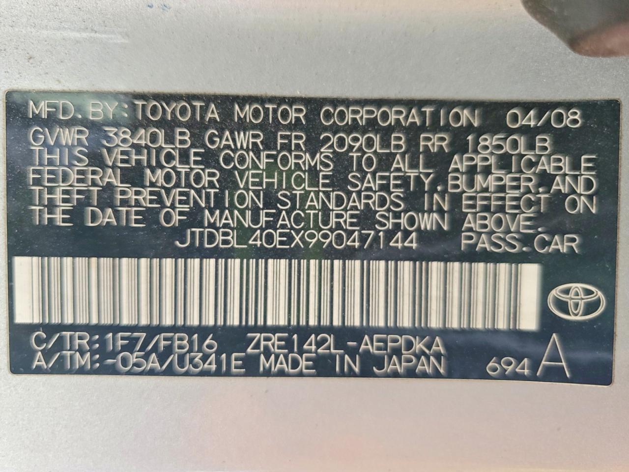Toyota Corolla Base