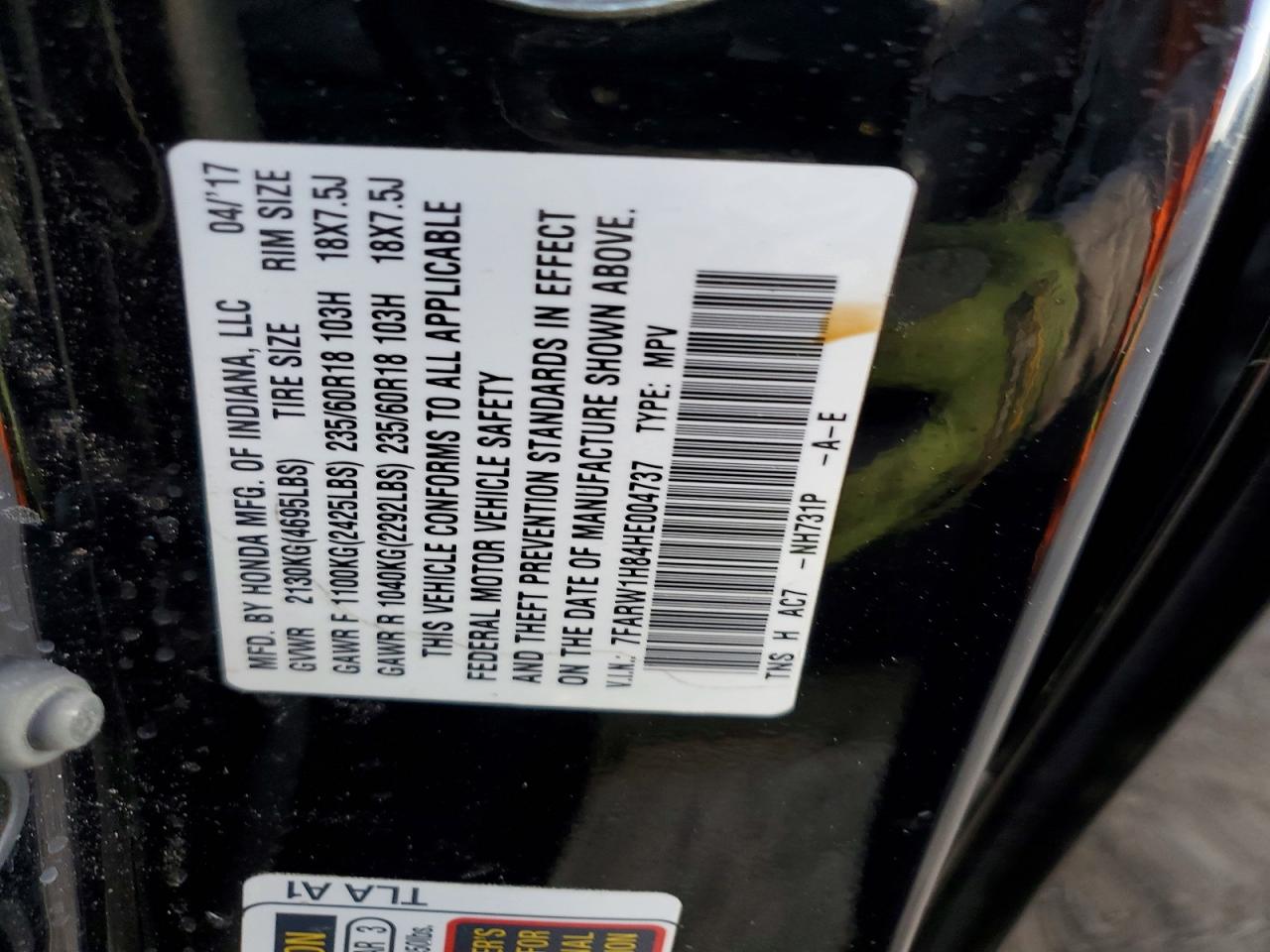 Honda Crv Exl