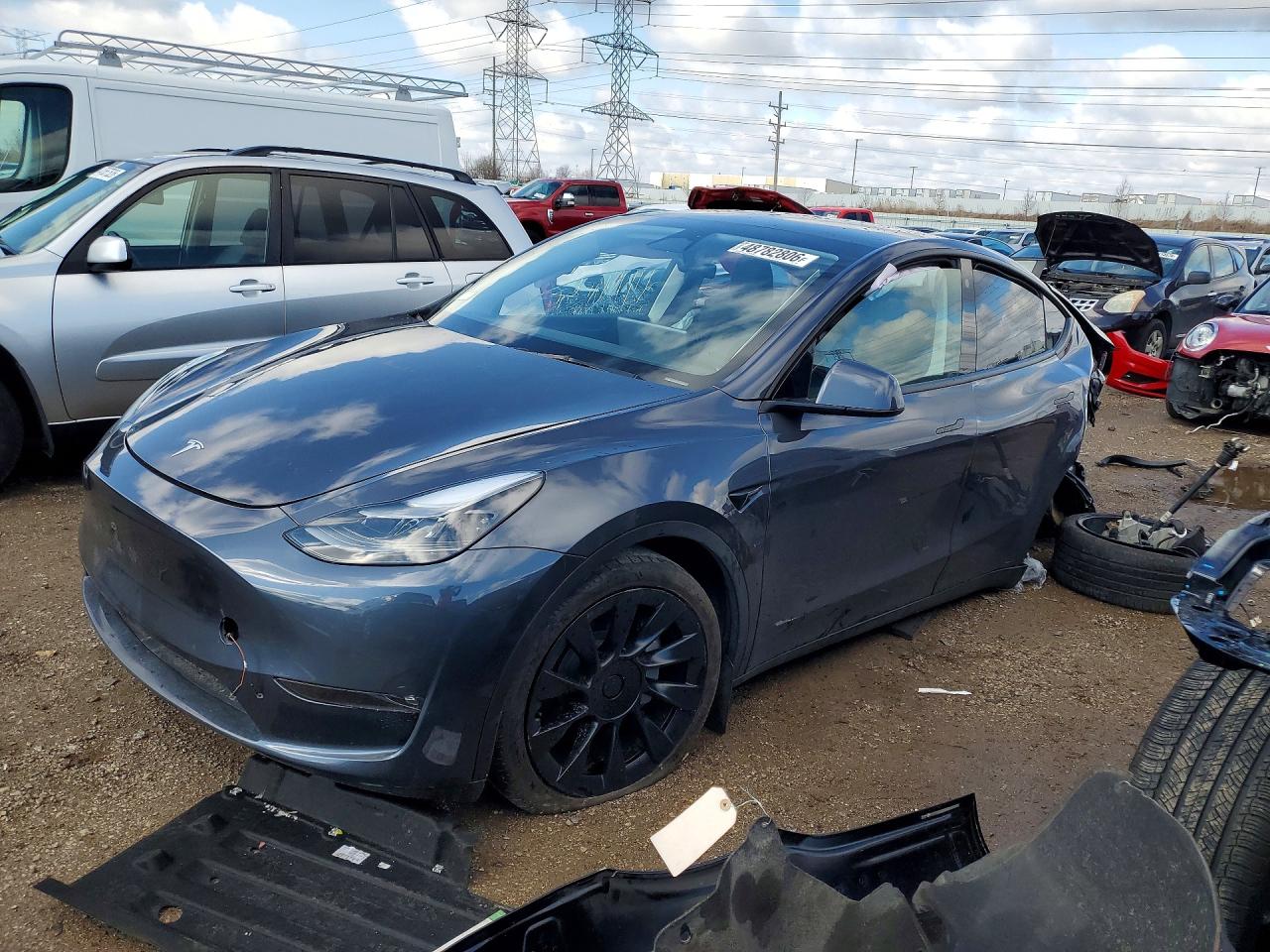 Salvage Tesla Model Y Image