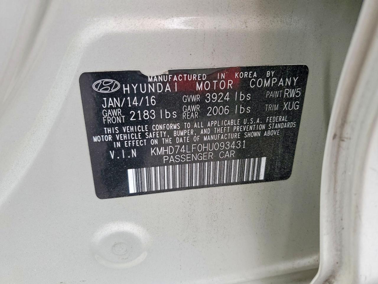 Hyundai ELANTRA Se