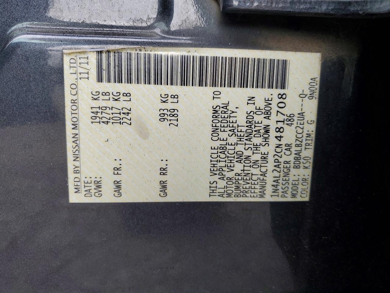 Nissan Altima 2.5