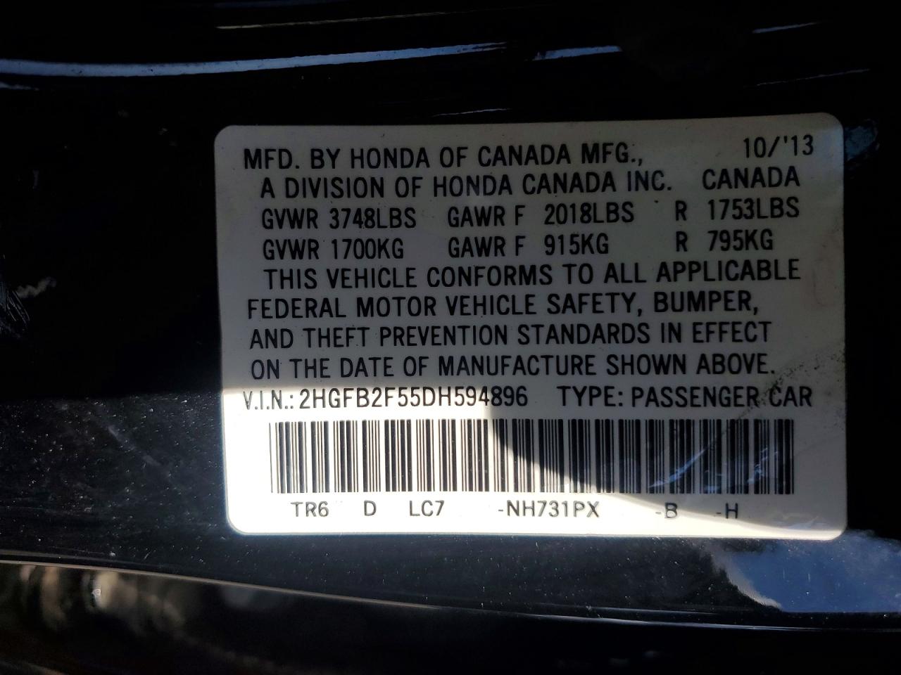 Honda Civic Lx