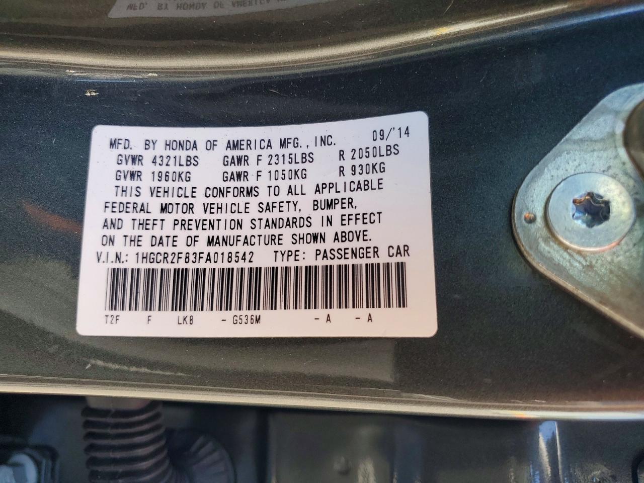 Honda Accord Exl