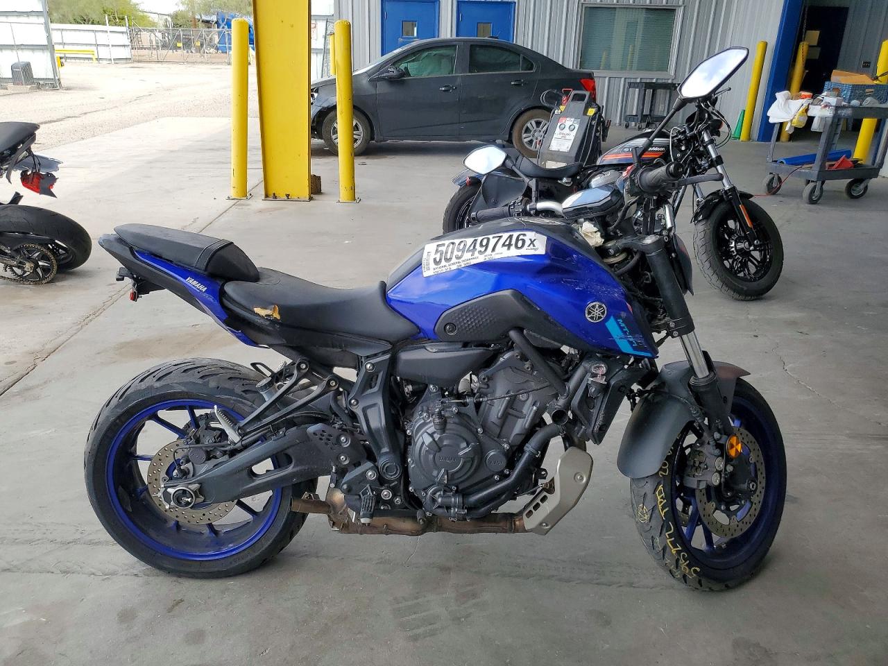 Salvage Yamaha Mt07 Image