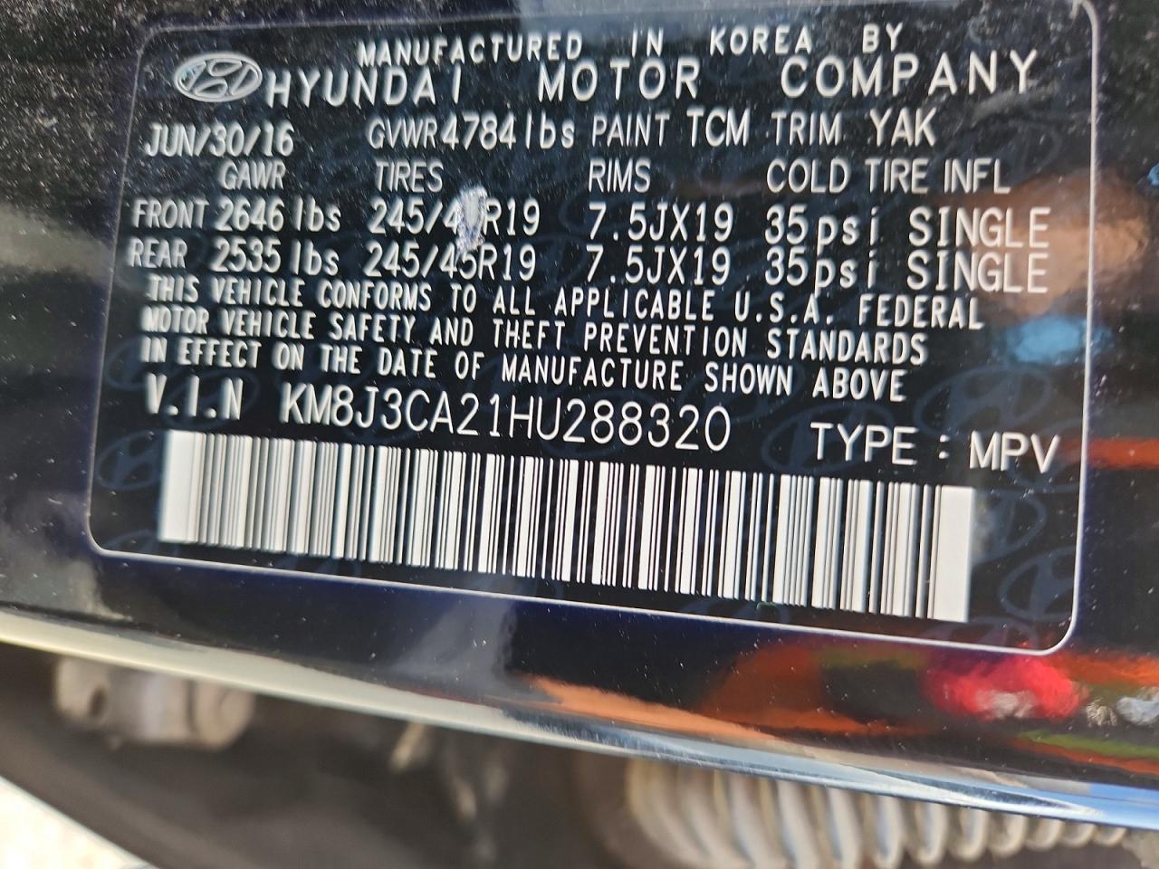 Hyundai TUCSON Limited