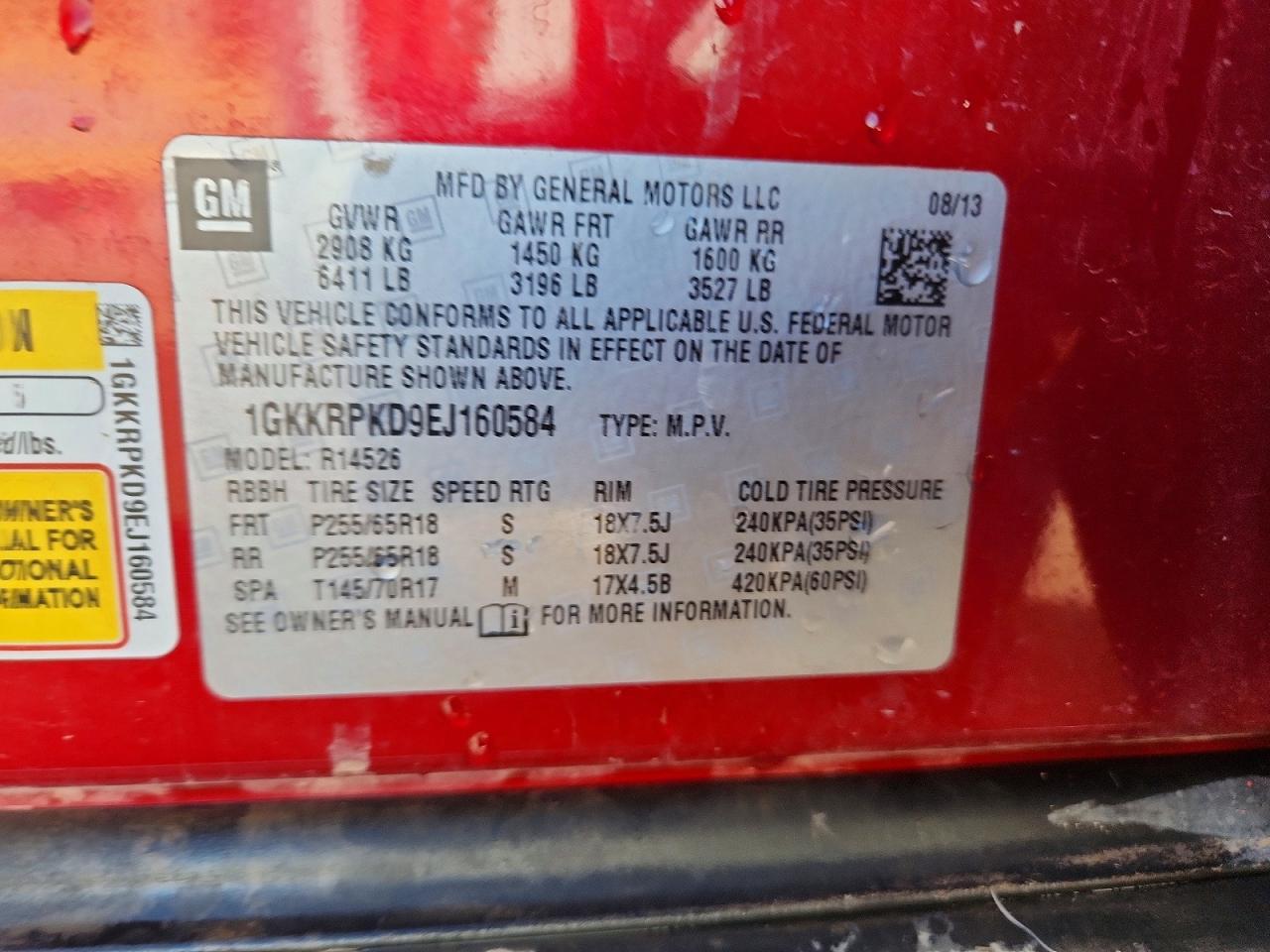 GMC Acadia Sle