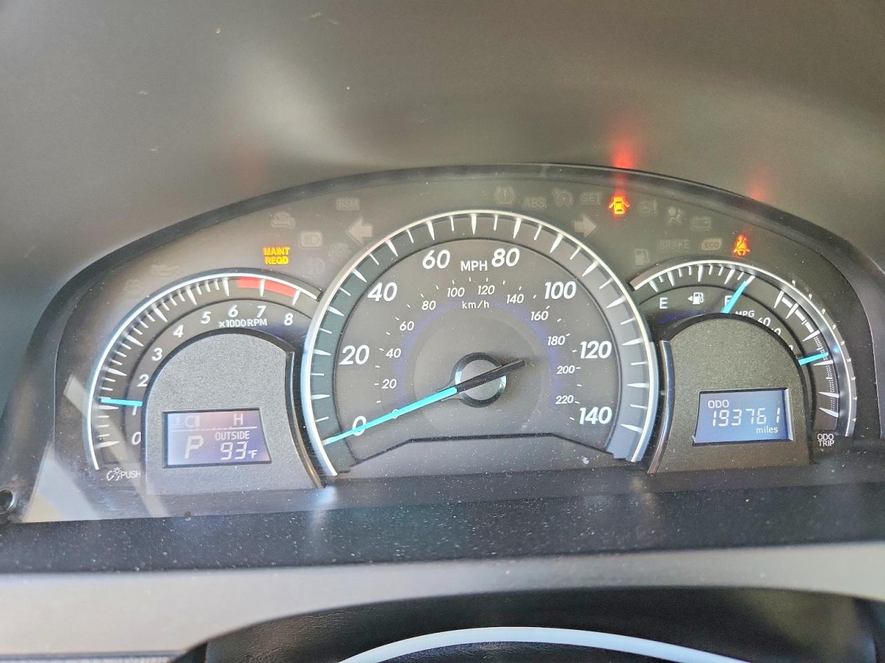 Toyota Camry Xle V6