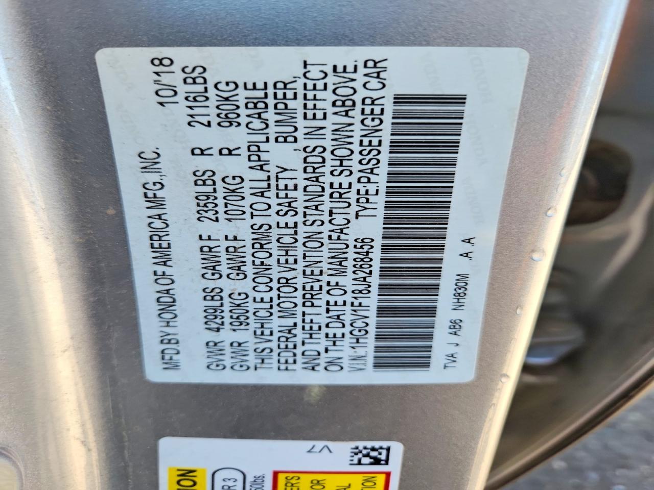 Honda Accord Lx