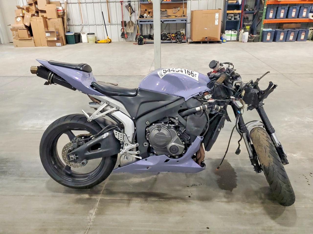 Salvage Honda Cbr Cycle Image