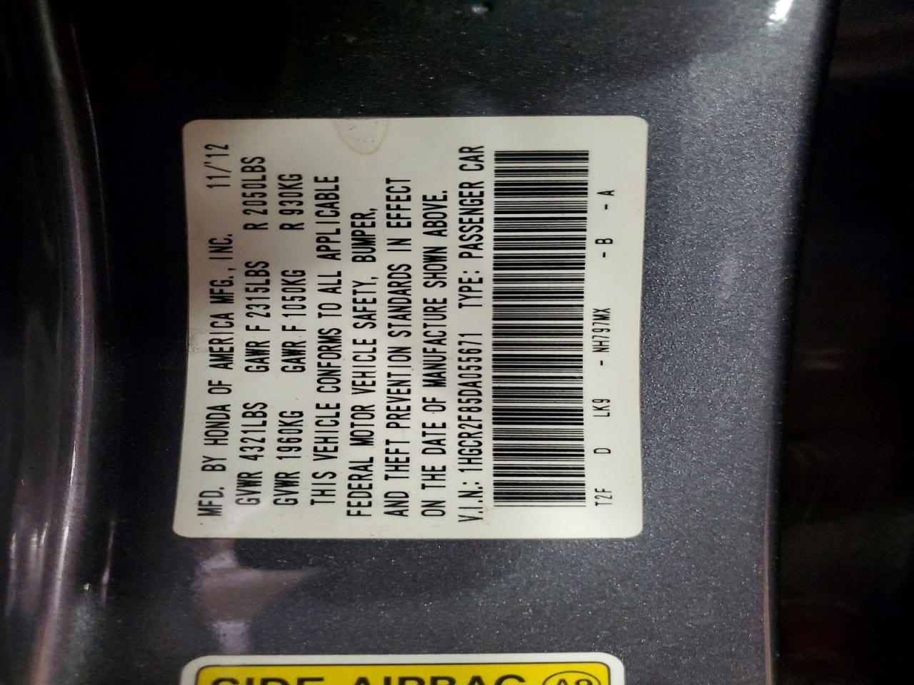 Honda Accord Exl