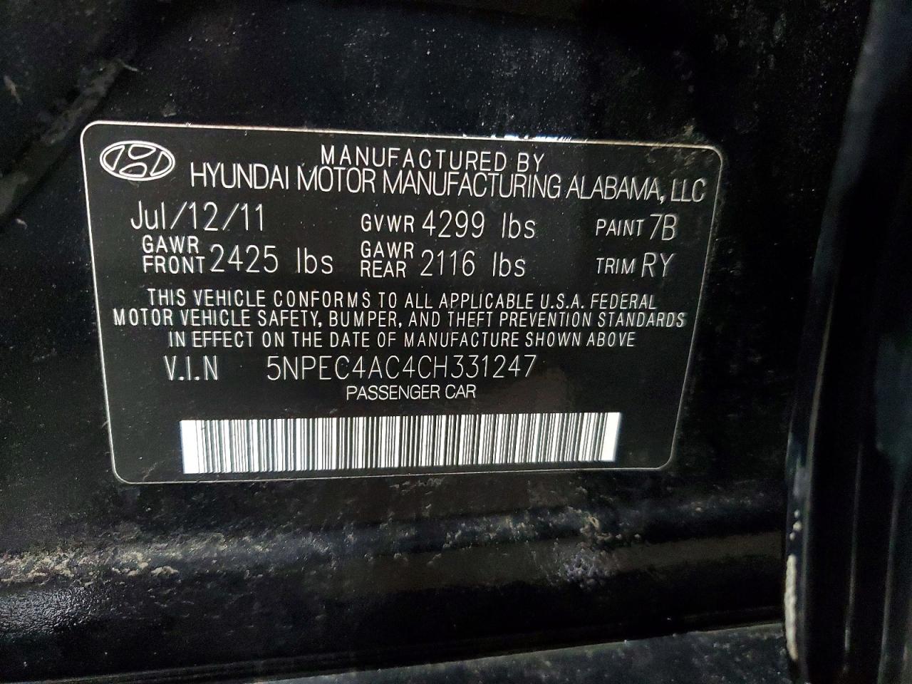 Hyundai SONATA Se