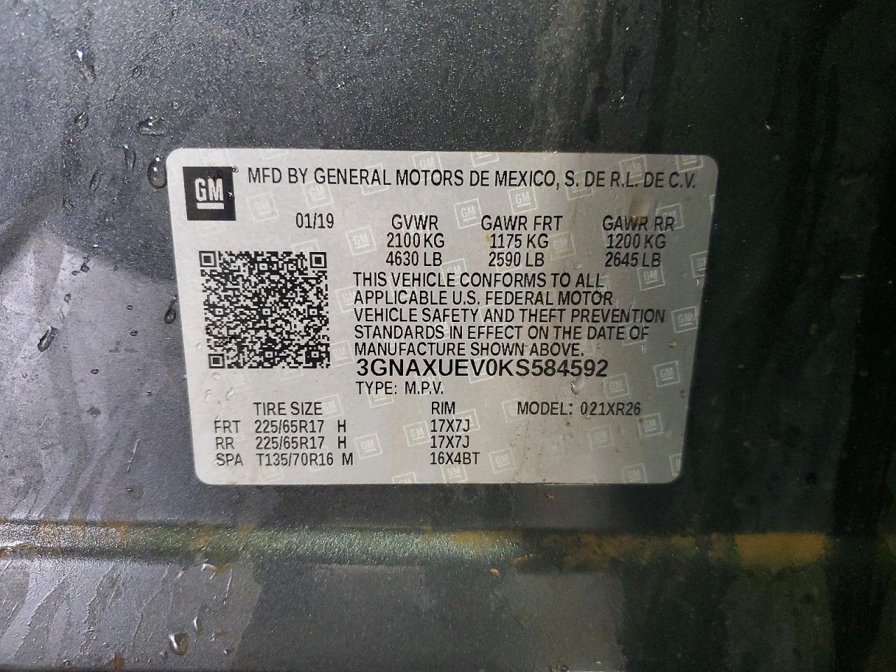 Chevrolet Equinox Lt