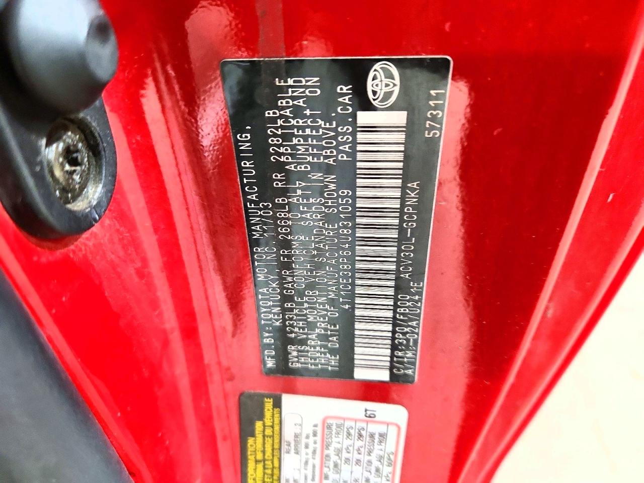 Toyota Camry Se