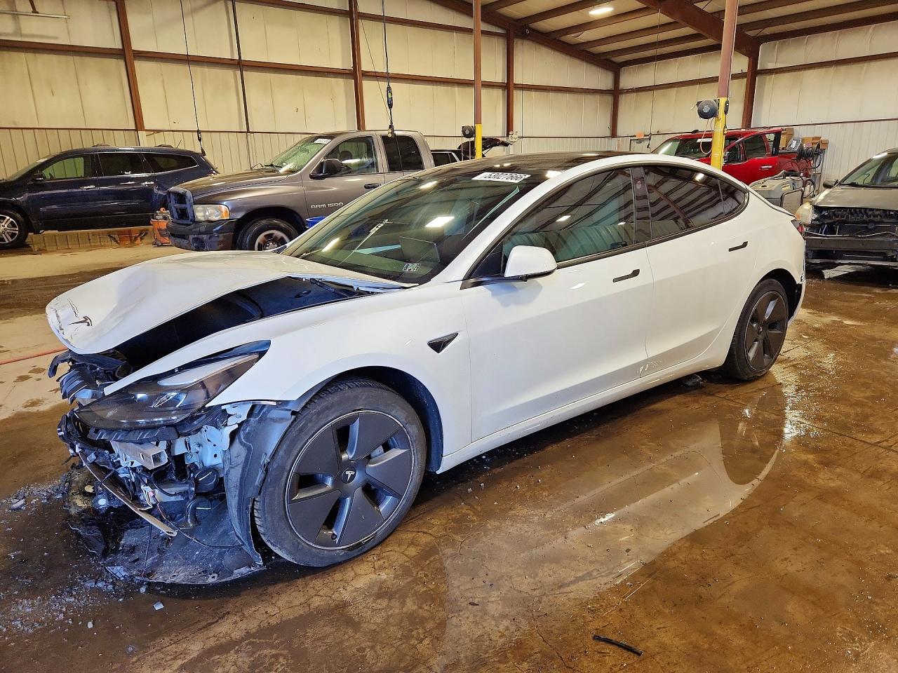 Salvage Tesla Model 3 Image