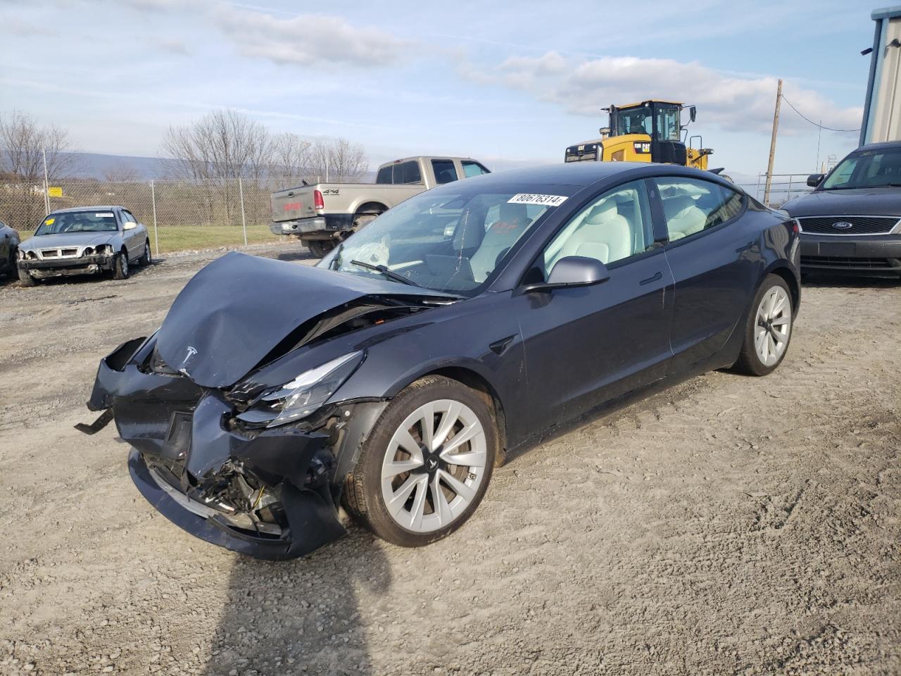 Salvage Tesla Model 3 Image