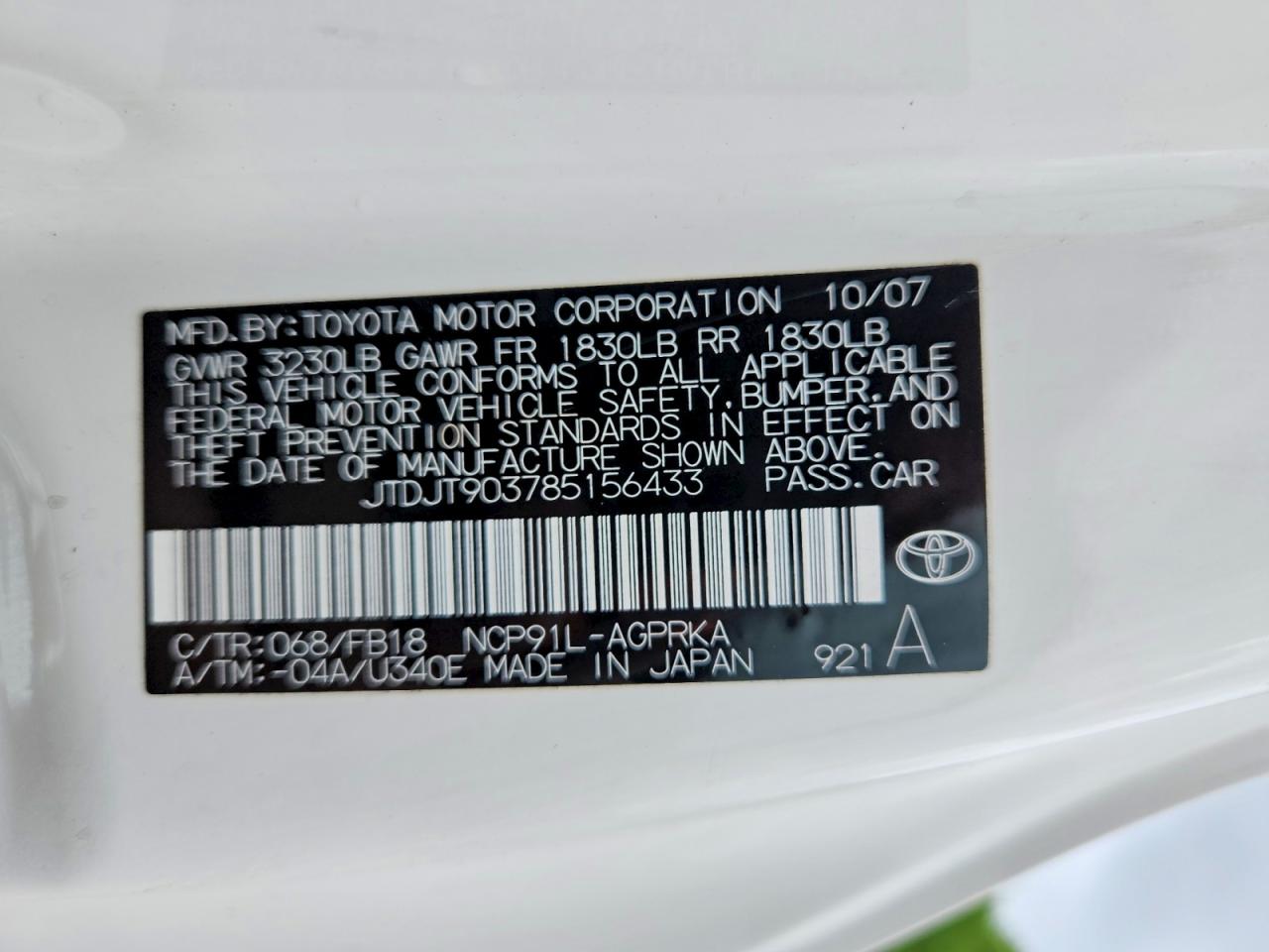 Toyota Yaris Base
