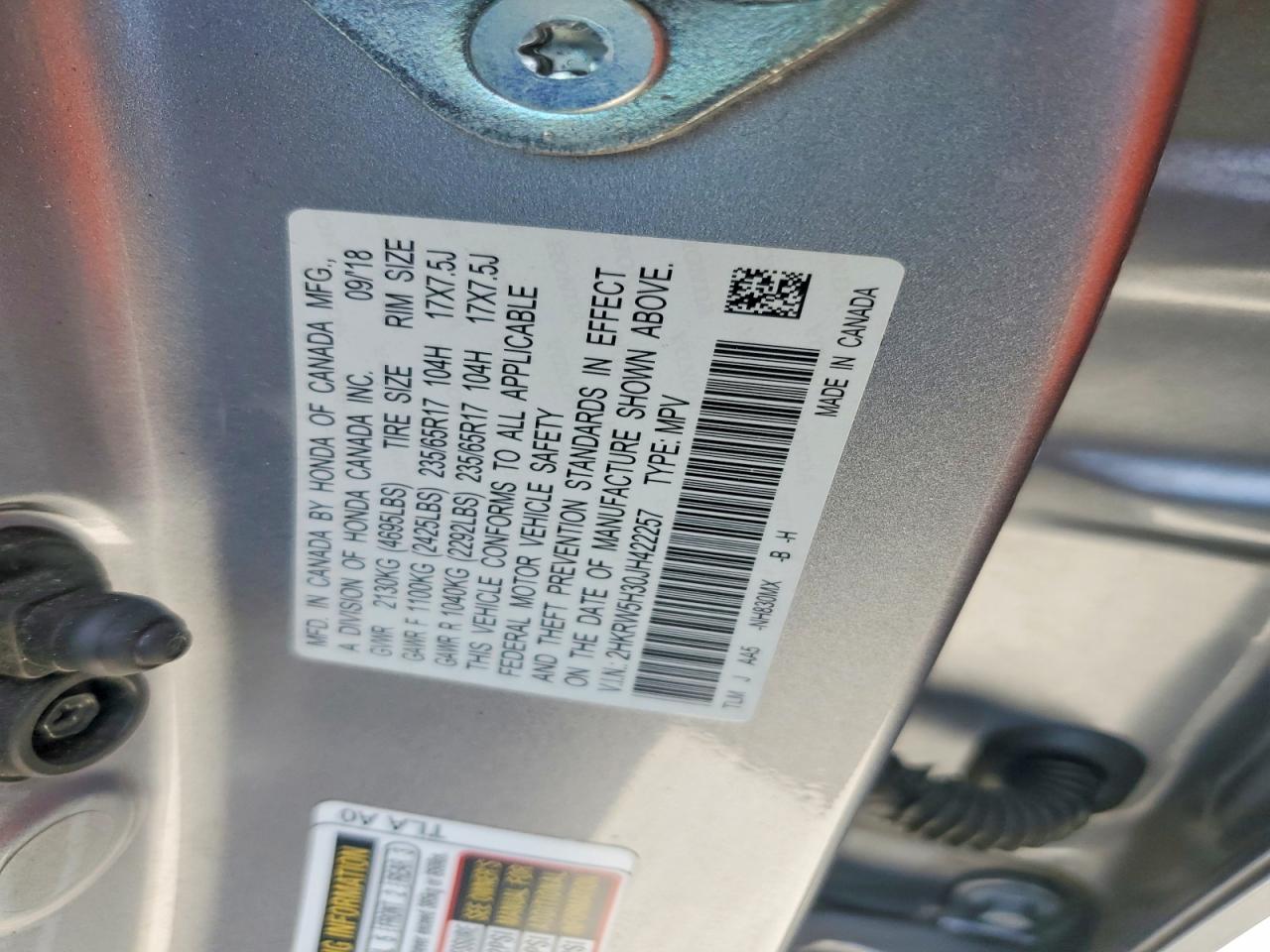 Honda Crv Lx