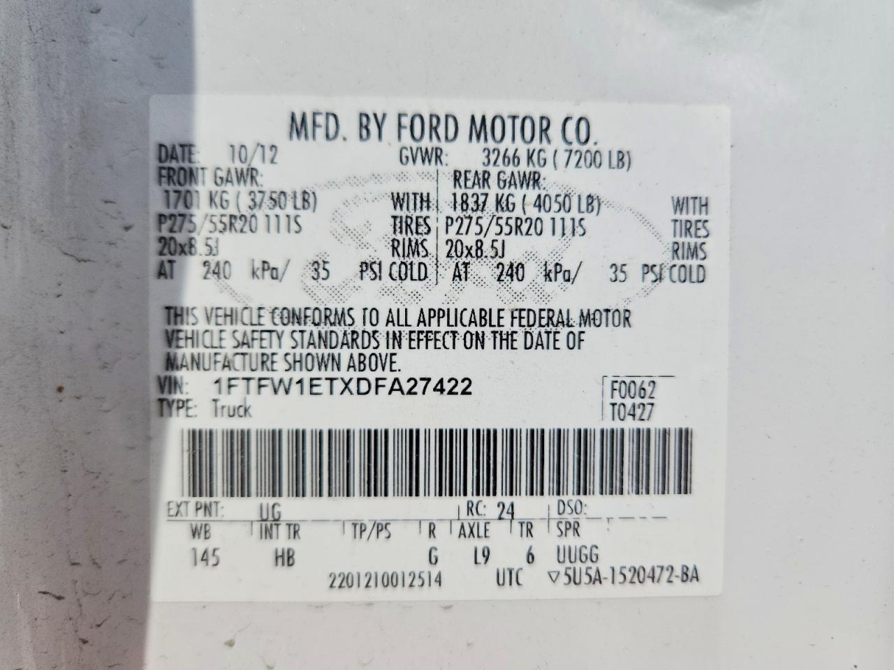Ford F-150 Supercrew