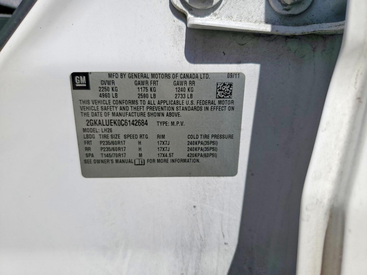 GMC Terrain Slt