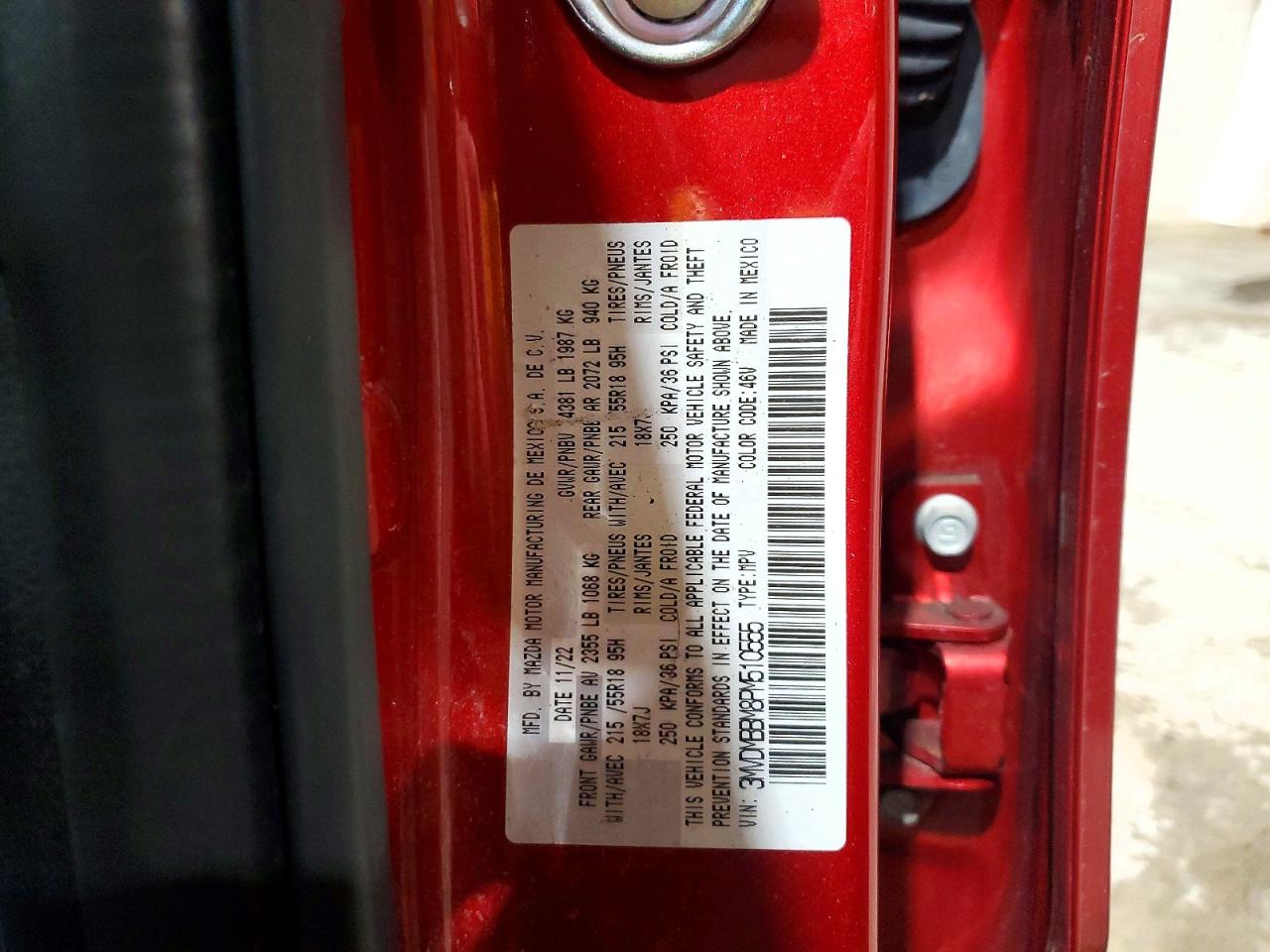 Mazda Cx Select