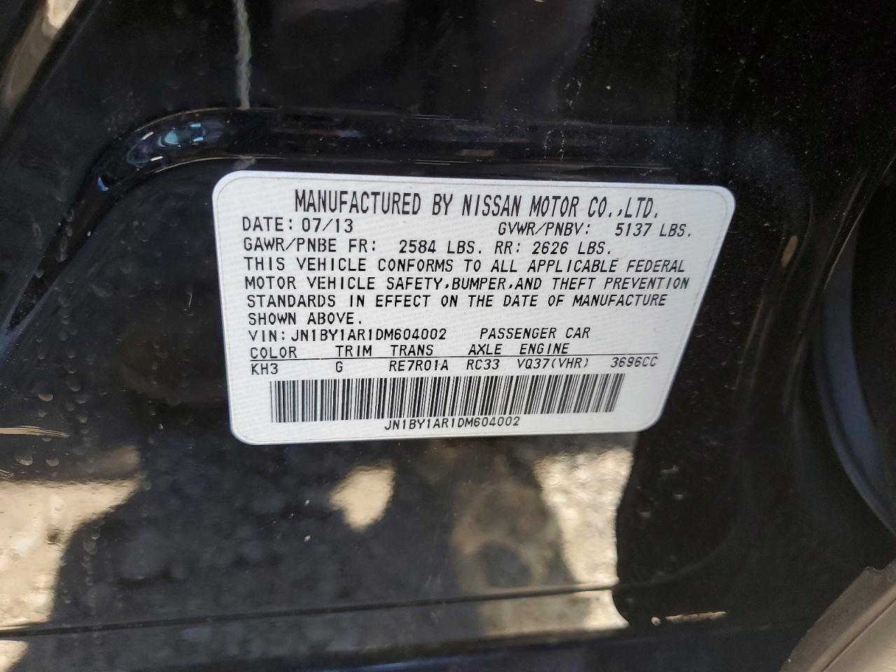 INFINITI M37 X