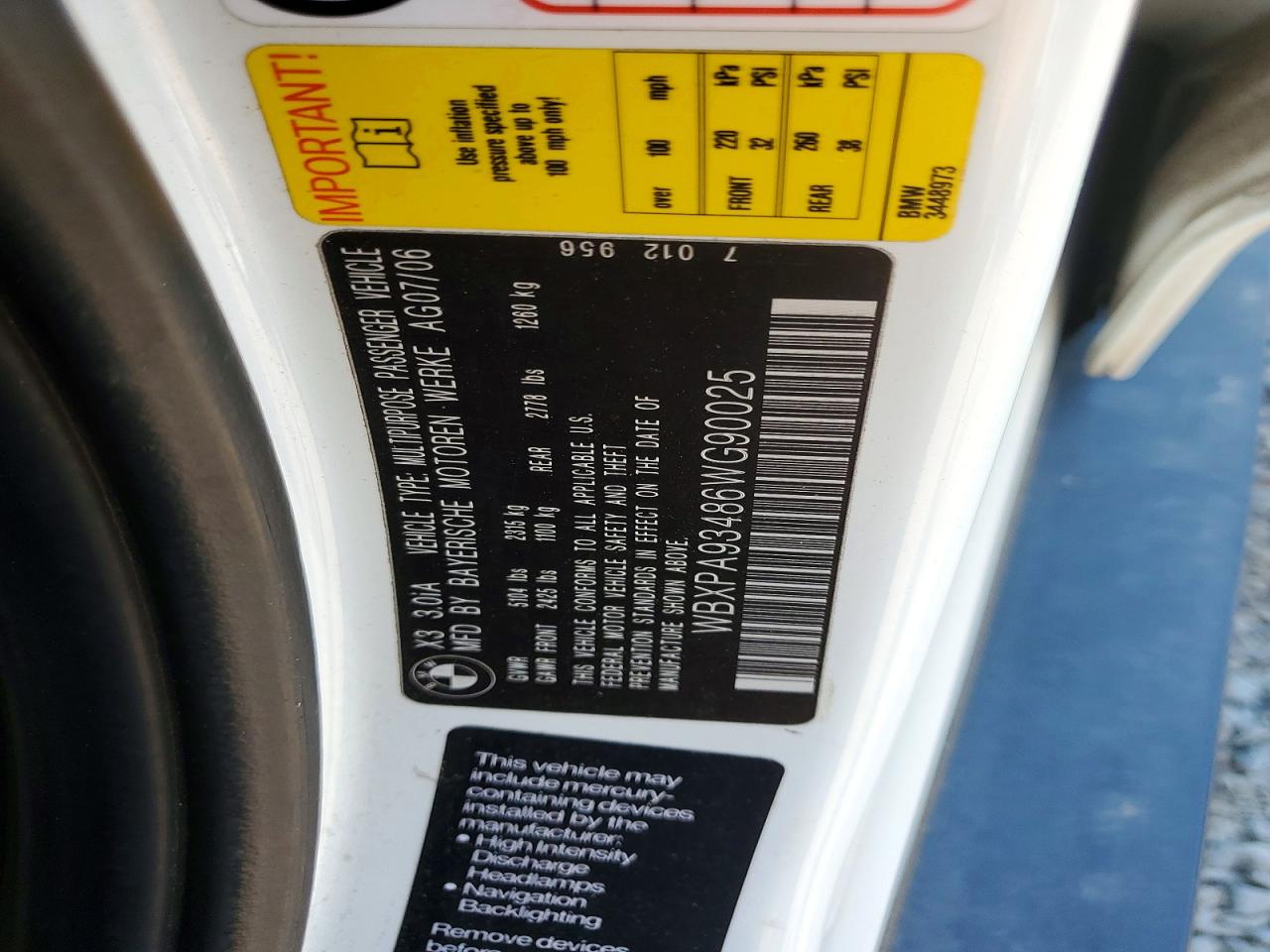 BMW X Series 3.0i