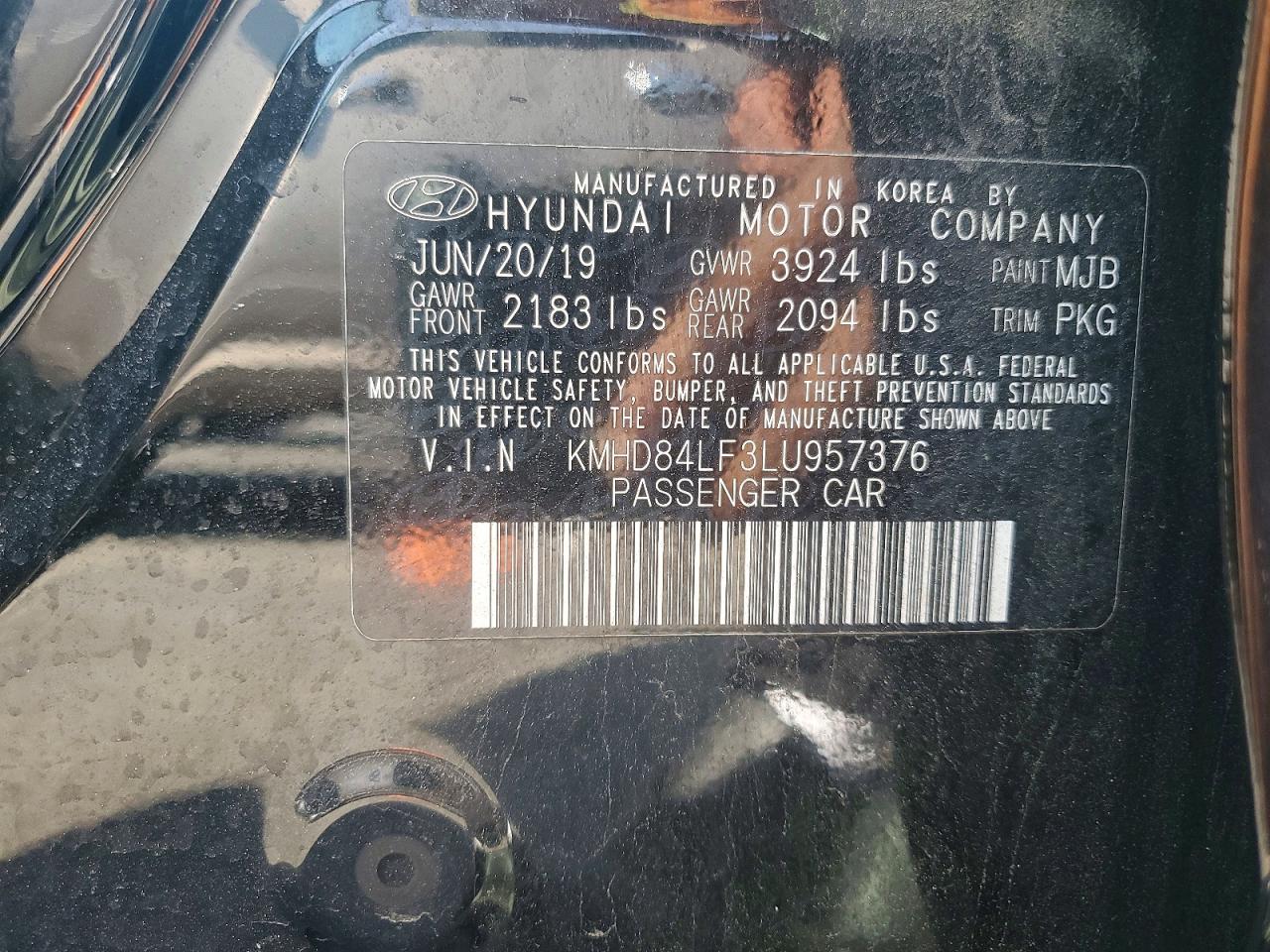 Hyundai ELANTRA Value Edition