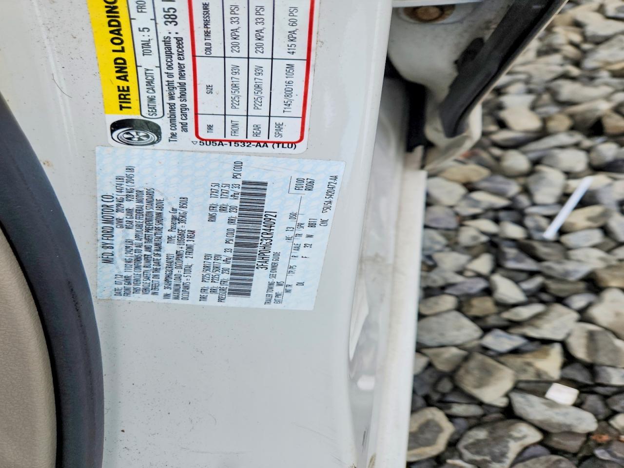 Ford Fusion Se