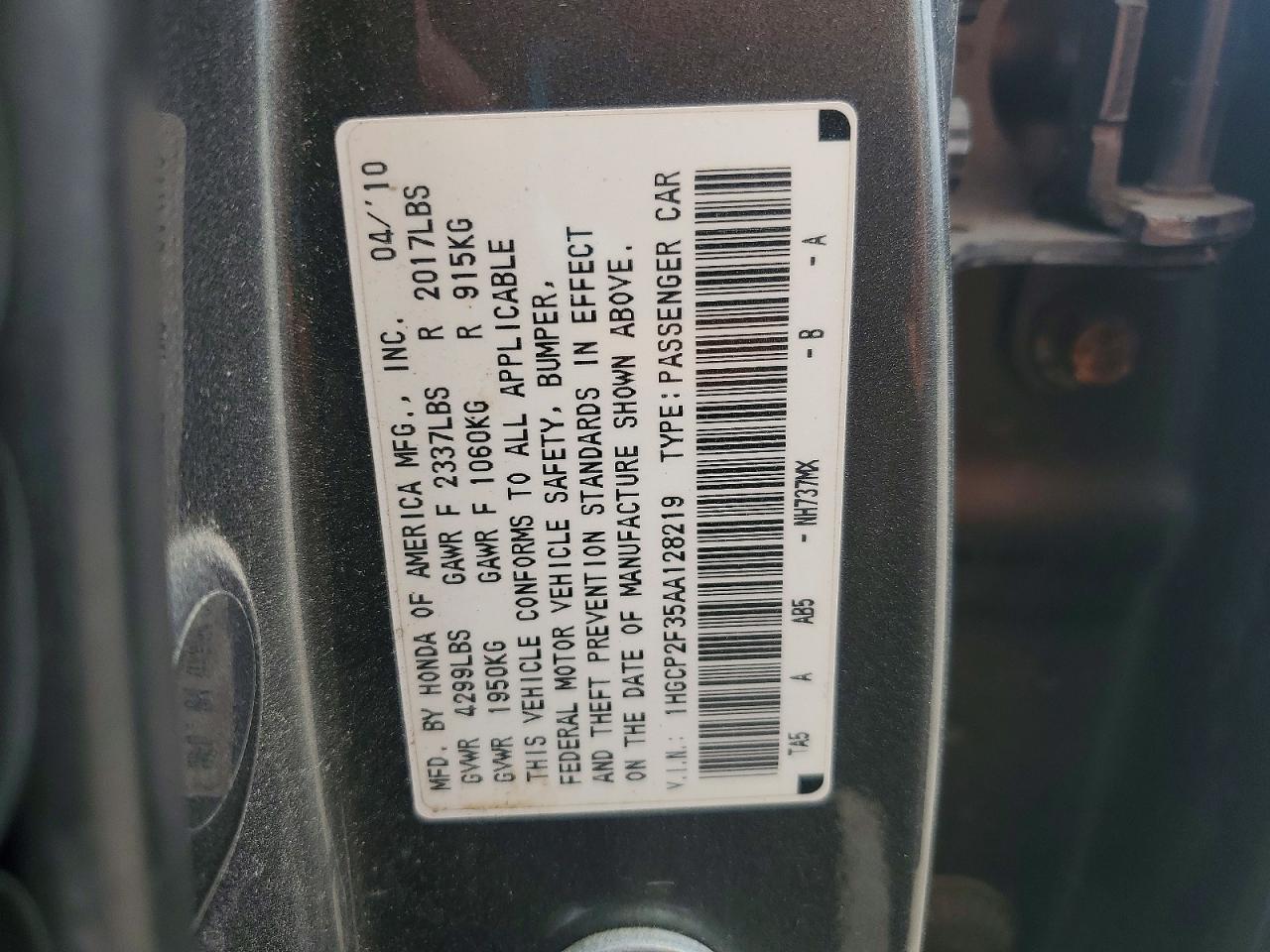 Honda Accord Lx