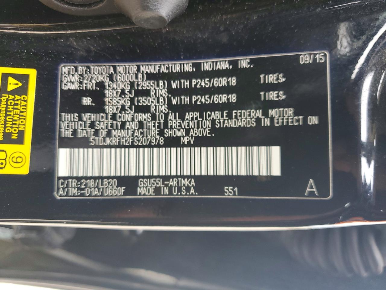 Toyota Highlander Xle