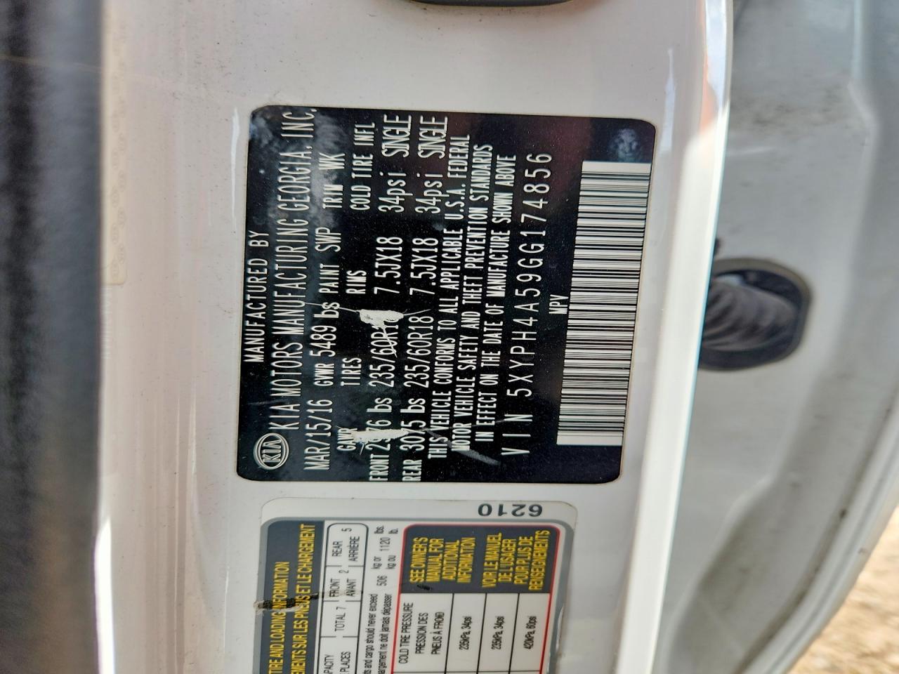 Kia Sorento Ex