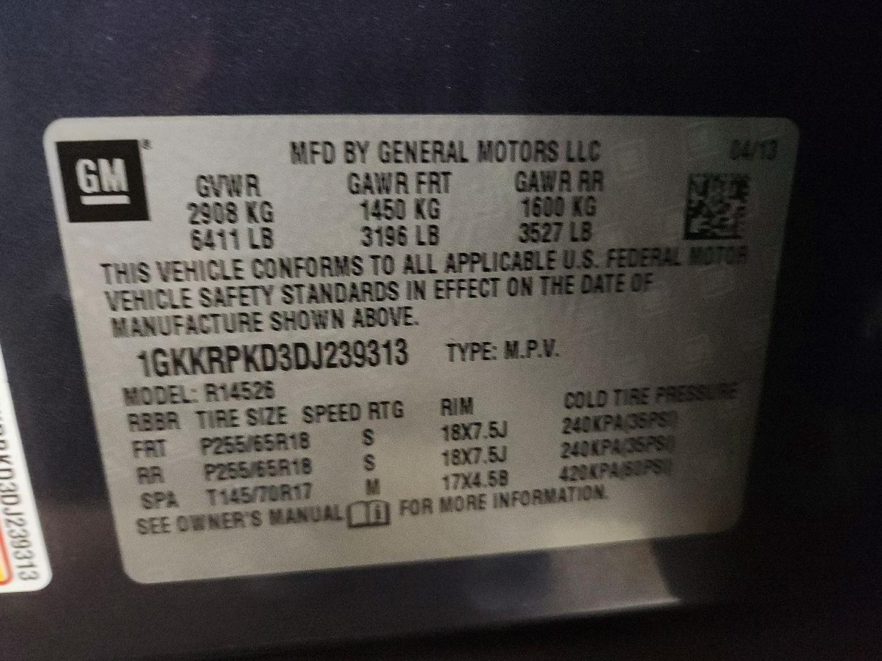 GMC Acadia Sle