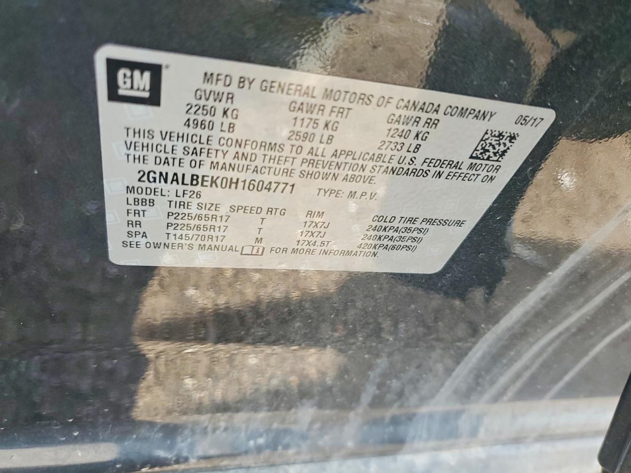 Chevrolet Equinox Ls
