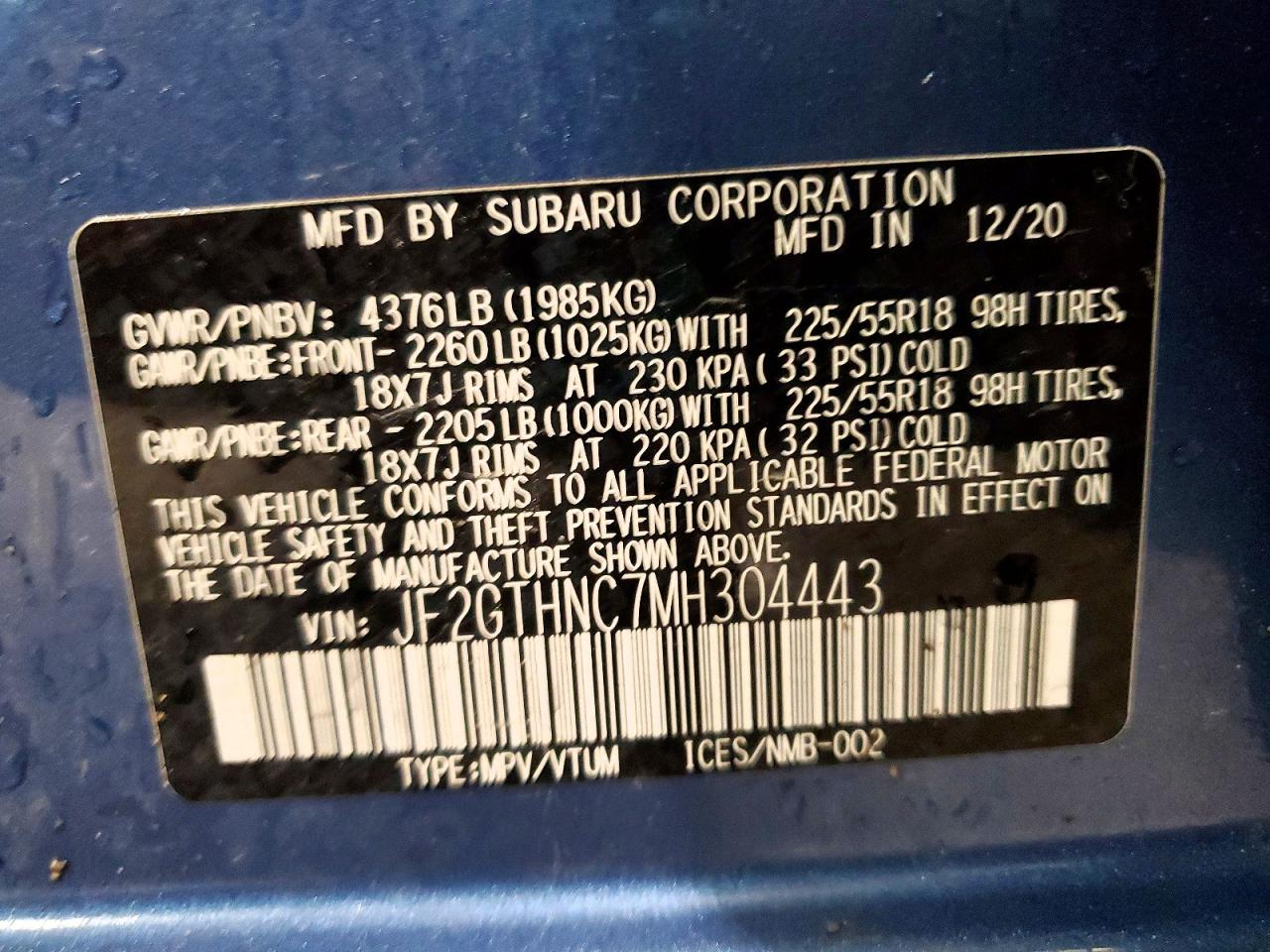 Subaru Crosstrek Limited