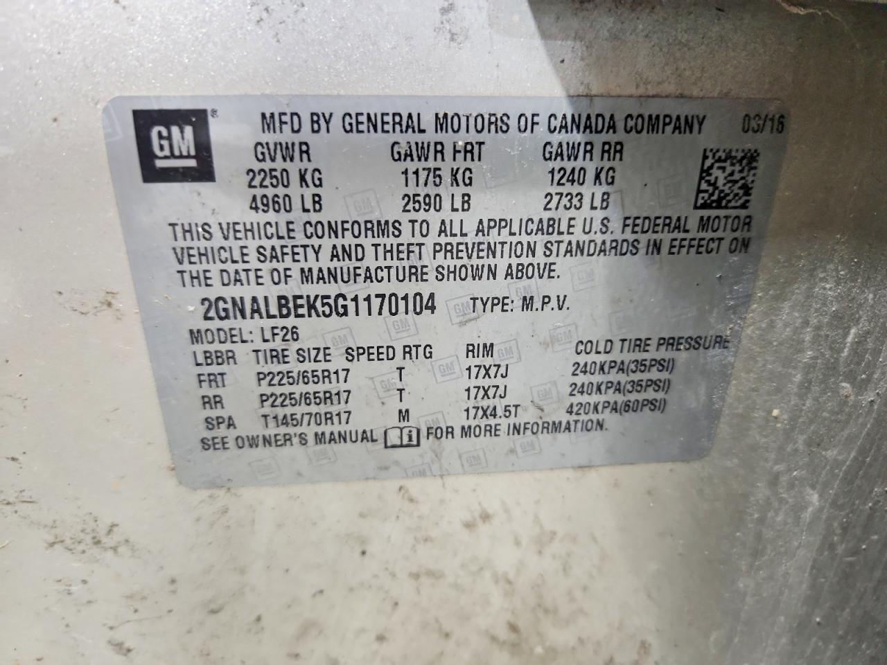 Chevrolet Equinox Ls