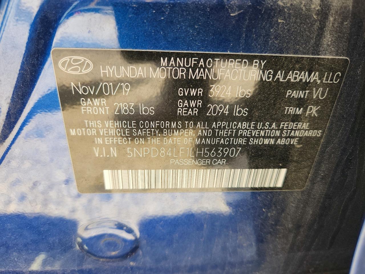 Hyundai ELANTRA Sel
